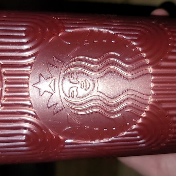 Starbucks Dusty Rose Shimmer Shell Mermaid Scales Cup Tumbler Venti - Picture 2 of 6